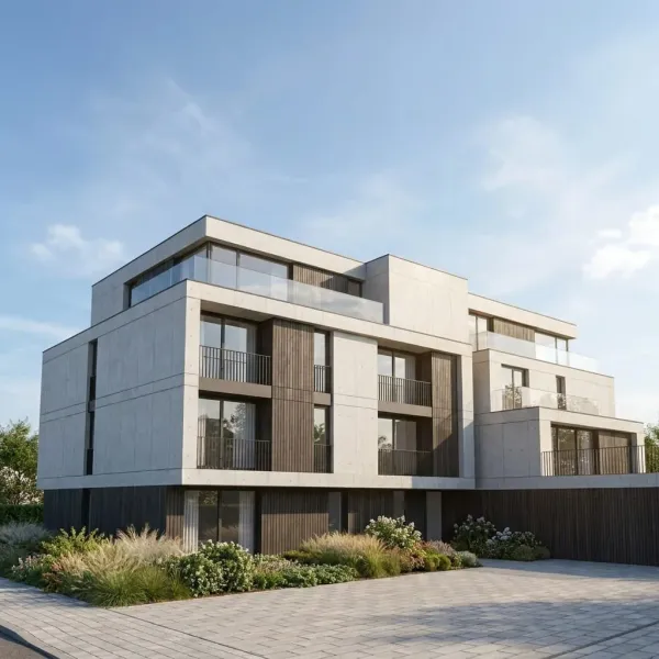 Clean Daylight ready style for AI exterior visualization