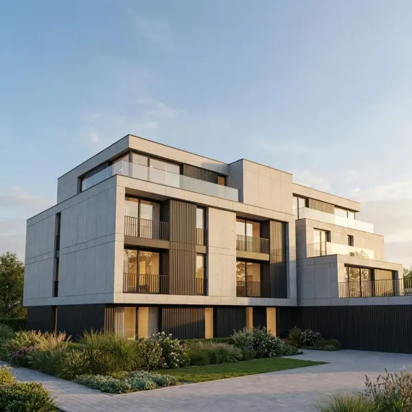 Golden Hour ready style for fast architectural rendering